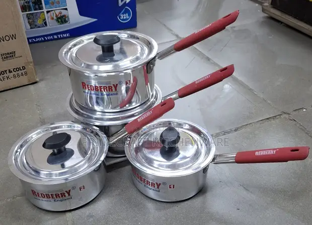 Stainless Steel Sufuria with Handle - 1