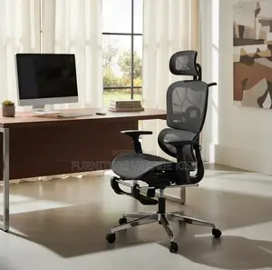 Black Full Mesh Orthopedic Office Chair