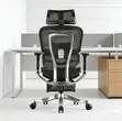 Black Full Mesh Orthopedic Office Chair - 3