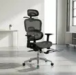 Black Full Mesh Orthopedic Office Chair - 4
