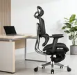 Black Full Mesh Orthopedic Office Chair - 5