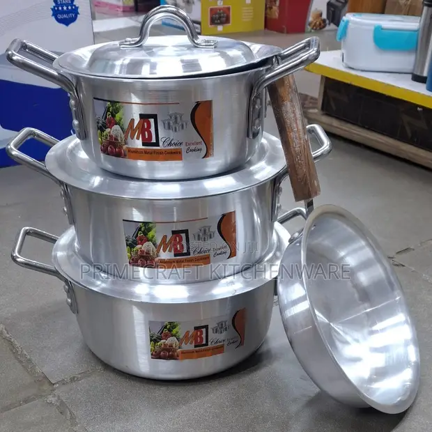 MB Aluminium Cookware 7pc Set - 1