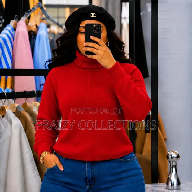 Ladies' Pull Neck Sweaters - 1