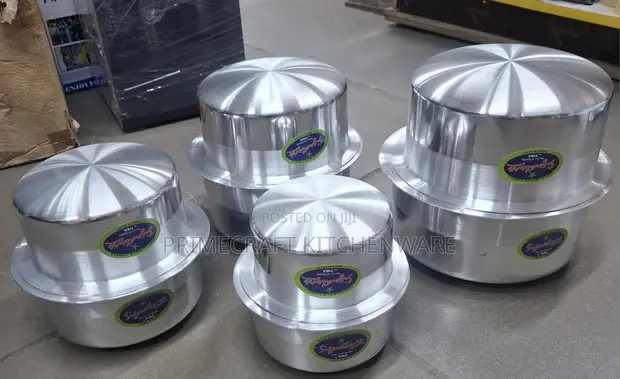 8 Pcs Signature Aluminum Sufuria Set - 1