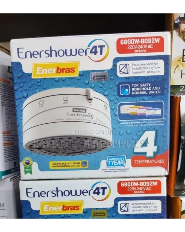 Enershower 4T Shower Head - 1