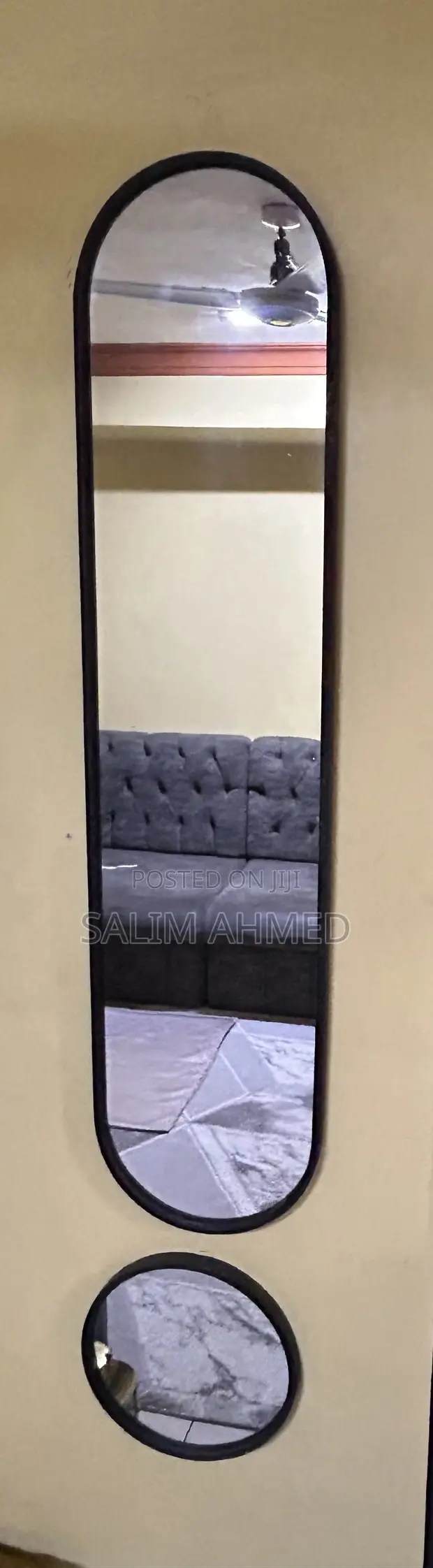 Decorative Mirror - Black Frame - 1