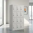 12-Compartment Office & Gym Storage Cabinet - 5