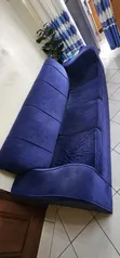 4 Seater Sofa - Blue - 2