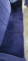 4 Seater Sofa - Blue - 3