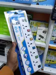 Marken 5-Way Universal Power Strip, Kebo ya Metre 3 - 2