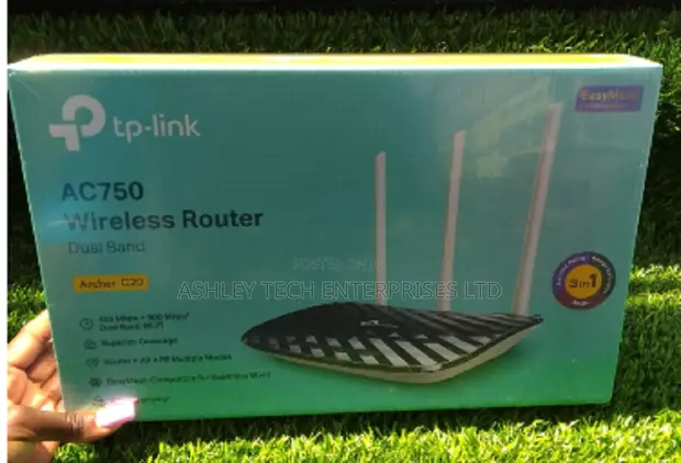 TP-Link Archer C20 AC750 Dual Band WiFi Router - 1