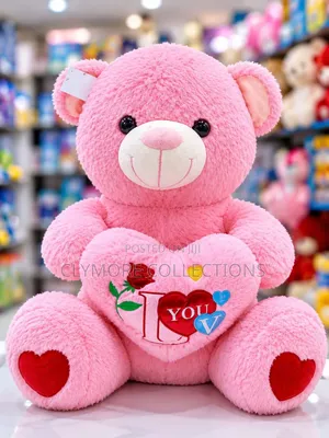60cm Large Soft Plush Teddy Bear - Romantic Gift