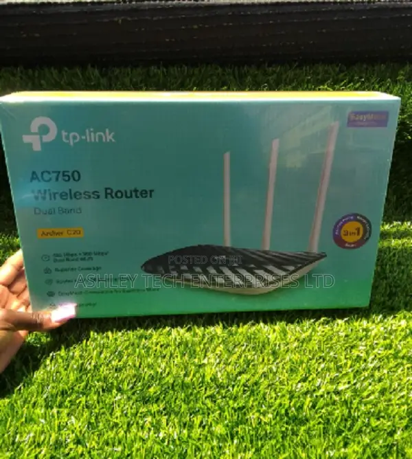 TP-Link Archer C20 AC750 Wireless Dual Band Router - 1