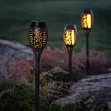 6 Pieces LED Solar Flame Lamp - 2