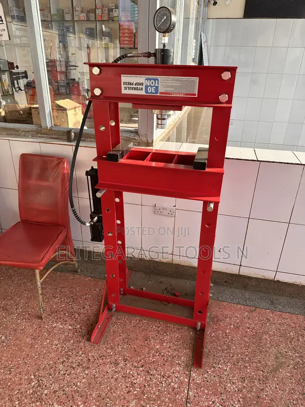 Sunshine Italy 30-Tonne Pneumatic & Hydraulic Shop Press - 1