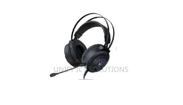 Rapoo VH120 Illuminated Gaming Headset - Black - 1