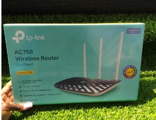 TP-Link Archer C20 750Mbps Dual Band WiFi Router - 1