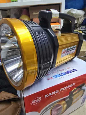 Heavy Duty Rechargeable LED Flashlight - 2KM Range