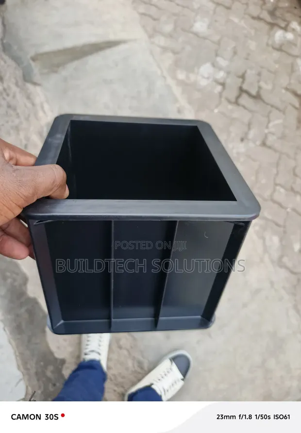 Plastic Concrete Test Cube Moulds - 1