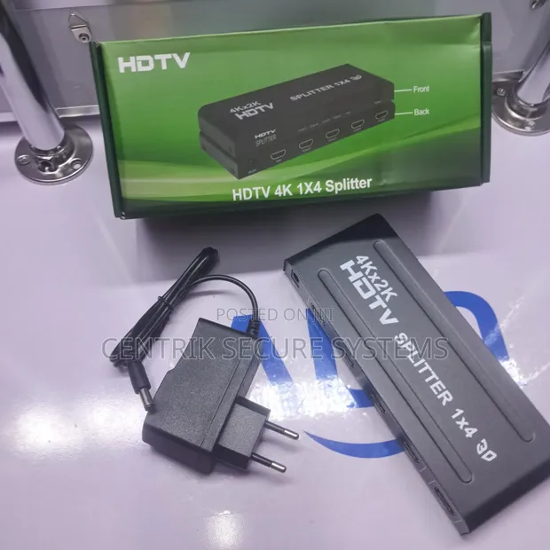 Brand New 1x4 HDMI Splitter 4K - 1