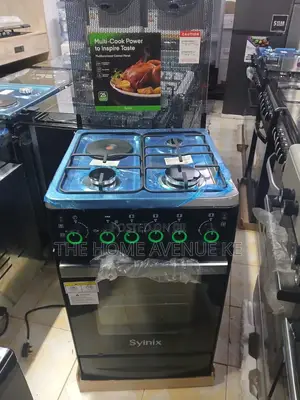 Syinix 50x55 3+1 Standing Cooker with Electric Oven