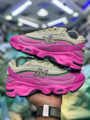 New Balance 1000 Pink Leather Sneakers