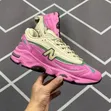 New Balance 1000 Pink Leather Sneakers - 2