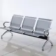 Heavy Duty Steel Unpadded Visitor Bench - 1