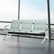 Heavy Duty Steel Unpadded Visitor Bench - 2