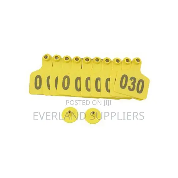 Blank Ear Tags for Goats - 1