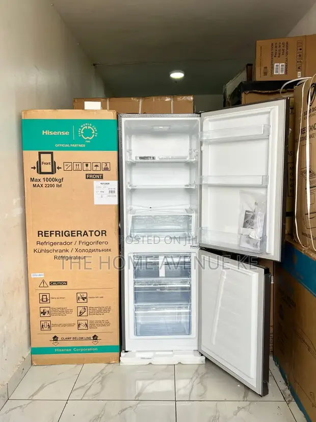 Hisense Fridge Double Door 230L Bottom Freezer - 1