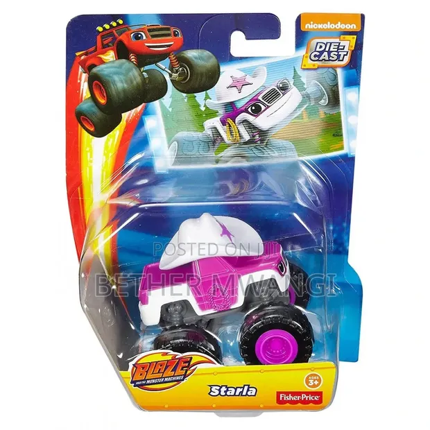 Blaze and the Monster Machines Die-Cast Monster Truck - Starla - 1