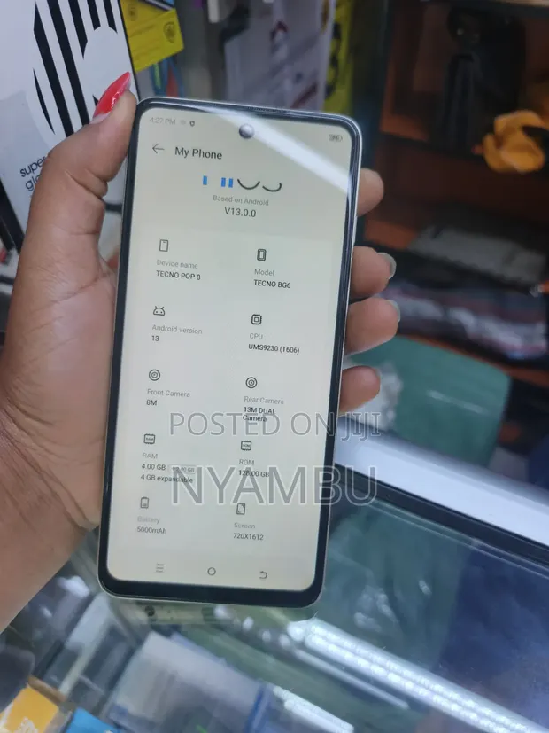 Tecno Pop 8 128GB Green - 1