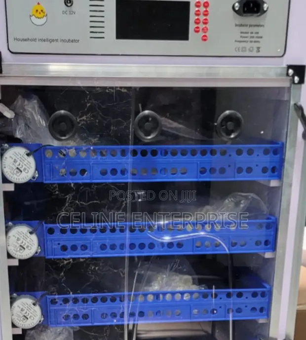 204-Egg Automatic Egg Incubator - Digital Poultry Hatching Machine - 1