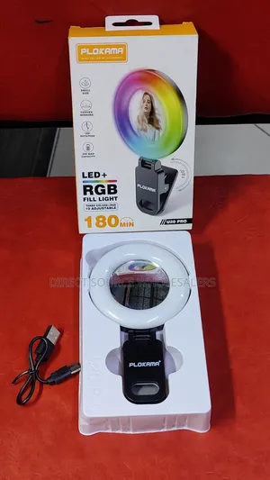Plokama LED Selfie Light for TikTok, Reels, YouTube