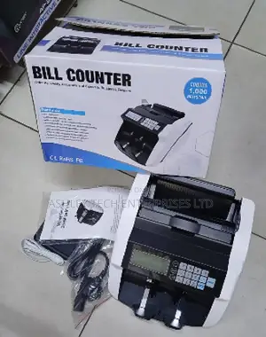 High-Speed Cash Counting Machine - Brand New