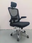 Swivel Mesh Desk Chair - Black - 3
