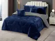 Luxury 6x7 Silk Jacquard Comforter Set - 3