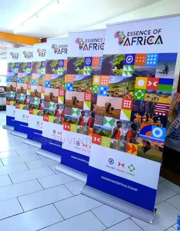Roll Up Banner Stands - 1