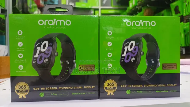 Oraimo Watch 6 Lite 2.01" Smartwatch OSW-809 - 1