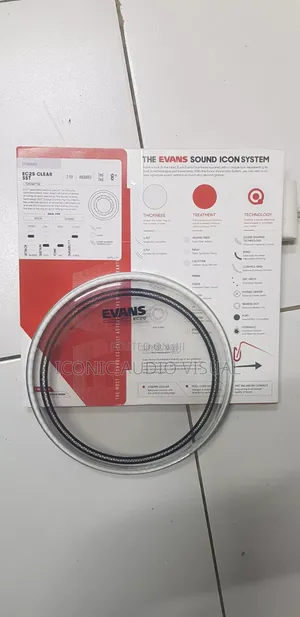 Evans EC2S Clear 8" Drumhead