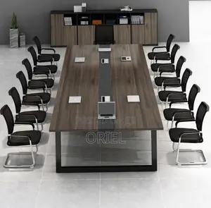 Office Boardroom Meeting Table - Brown