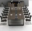 Office Boardroom Meeting Table - Brown - 1