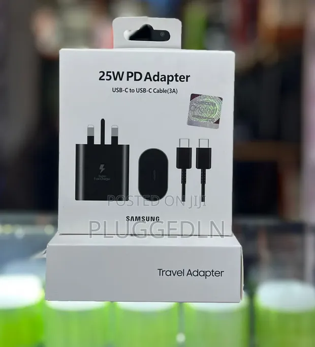 Samsung 25W PD Adapter Charger ya Ukutani - 1
