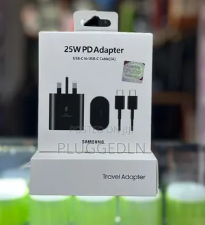 Samsung 25W PD Adapter Charger ya Ukutani