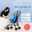 Premium Foldable Baby Stroller - Portable Umbrella Canopy - 5