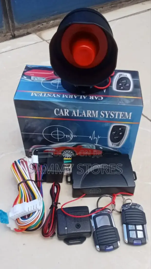 TSK-102/T310 12V Universal Car Alarm System - 1
