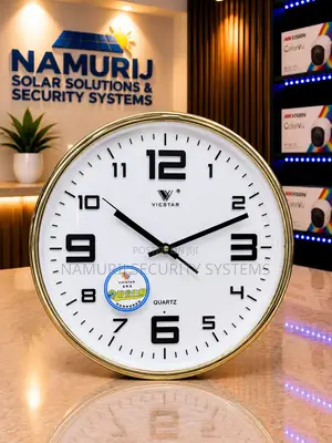 Spy Wall Clock with Built-in Camera