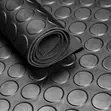 Anti-Slip Round Coin Pattern Rubber Mat (1.2m Upana) - 1