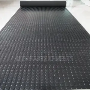 Anti-Slip Round Coin Pattern Rubber Mat (1.2m Upana)